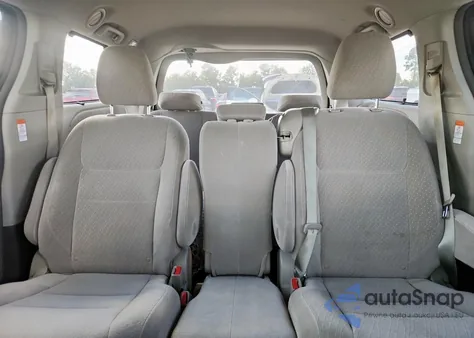 2017 Toyota Sienna Le from USA, damaged, VIN 5TDKZ3DC4HS854986